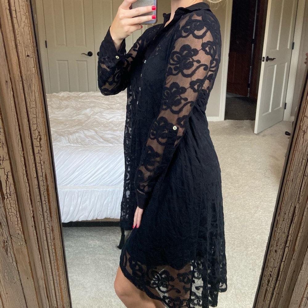 ALTAR’D STATE LACE HIGH LOW DRESS - Picture 4 of 5